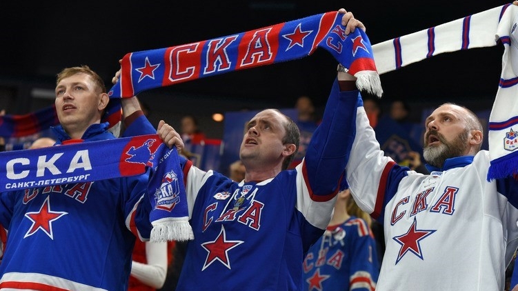 СКА провели закрытие сезона 2022/23 в Ледовом дворце вместе с фанатами и болельщиками