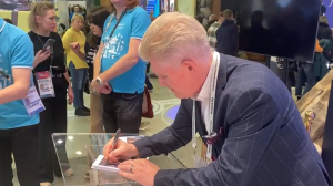 На петербургском стенде на выставке «Россия» прошел День спорта