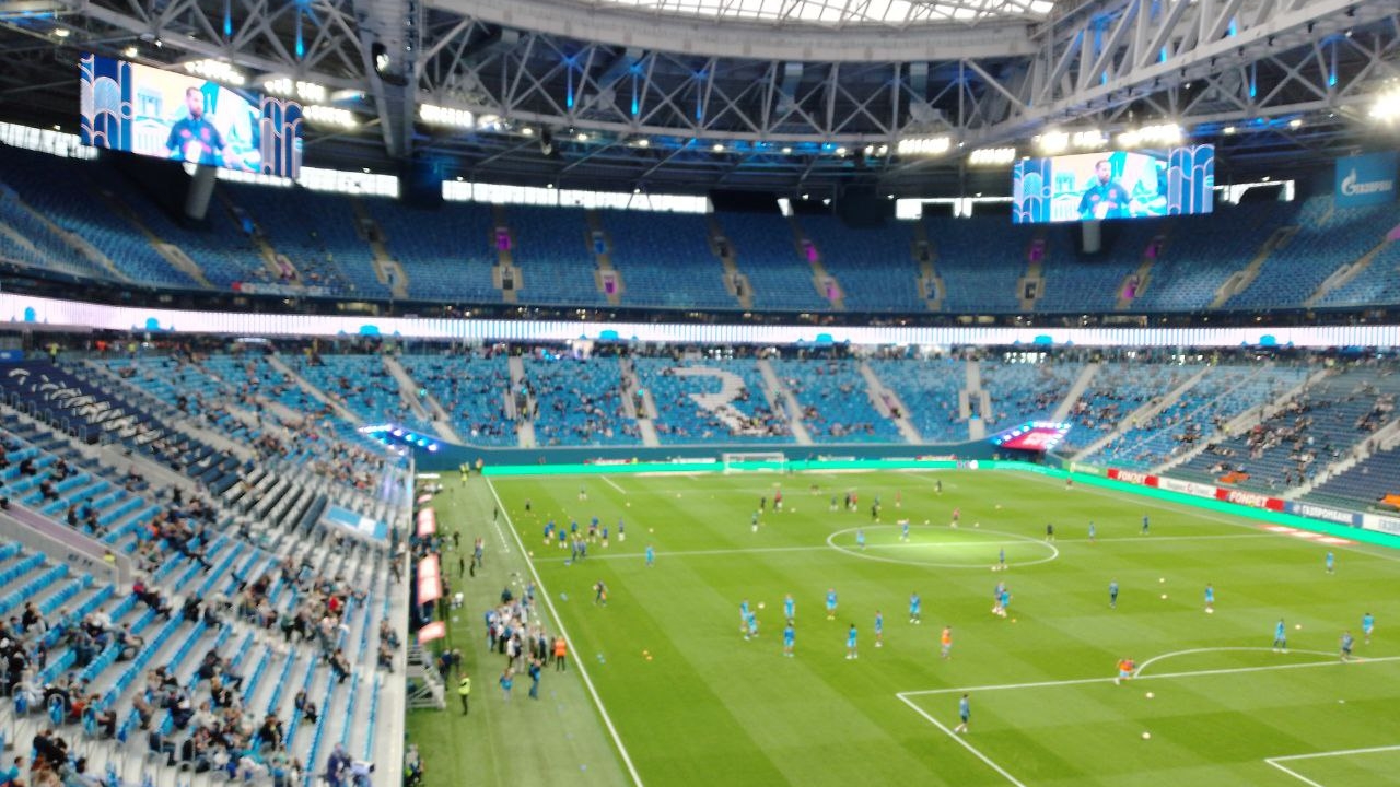 Матч «Зенита» и «Спартака» посетили 57865 зрителей