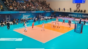 Волейбольный «Зенит» проиграл «Белогорью» в чемпионате России