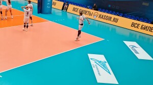 Волейболисты «Зенита» одержали десятую победу подряд