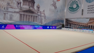 В Петербурге стартовало первенство России по художественной гимнастике